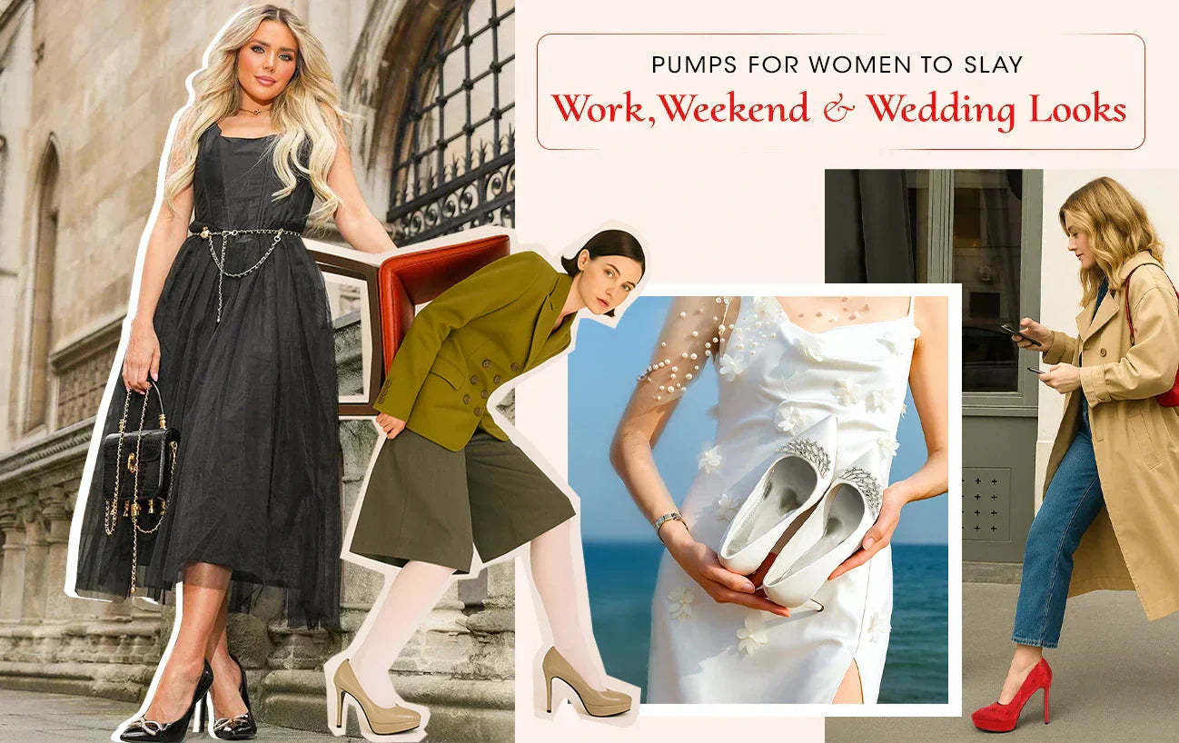 Pumps For Women To Slay Work, Weekend & Wedding Looks