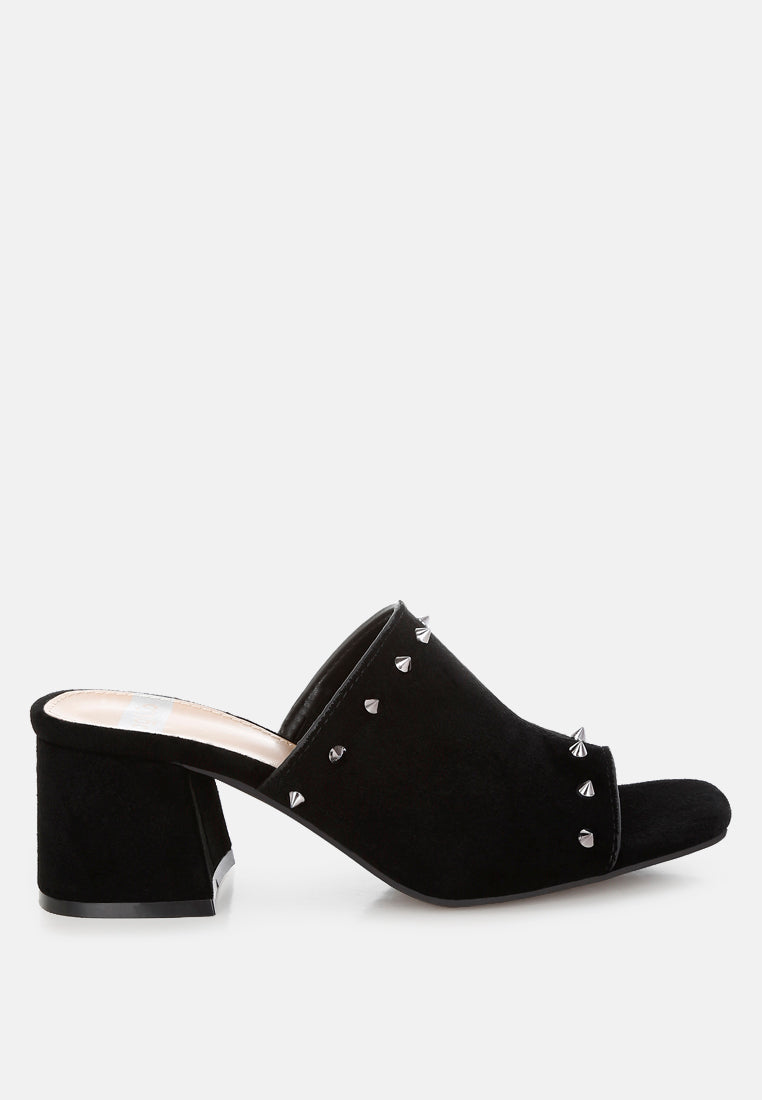 agape genuine suede leather slip ons#color_black