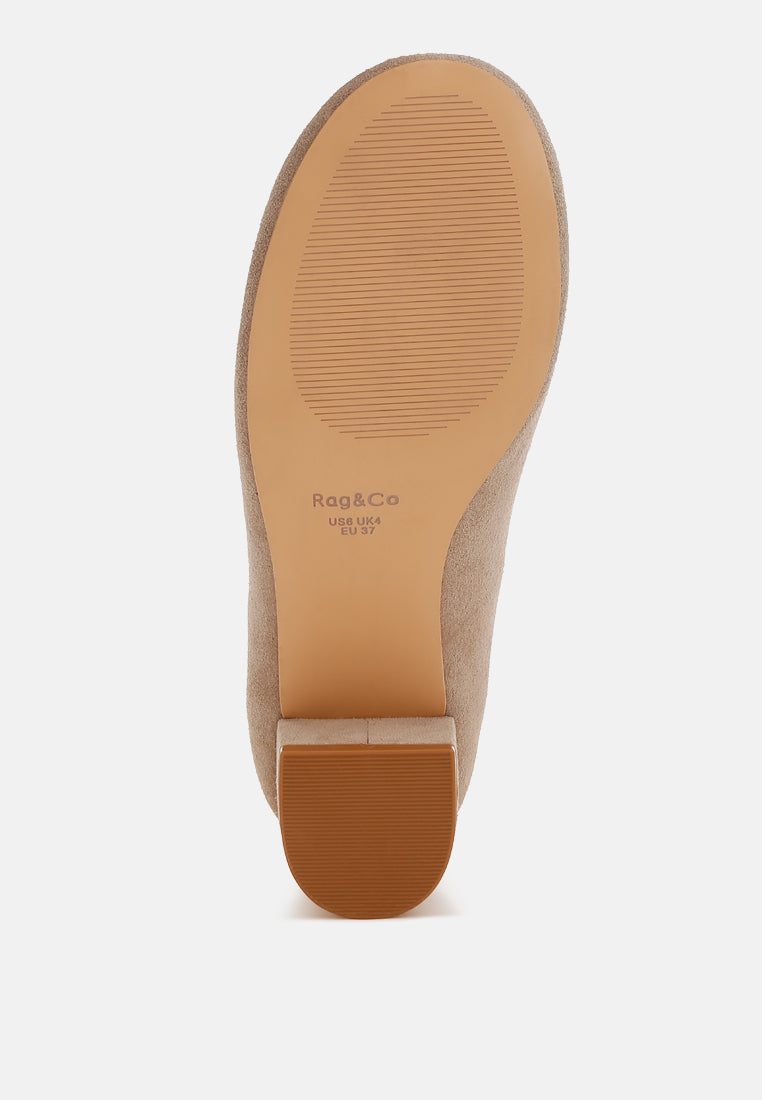 astra block heel suede loafers#color_sand