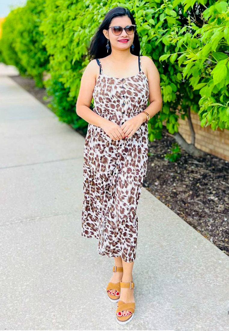 CASA Tan Wedge Sandals#color_tan