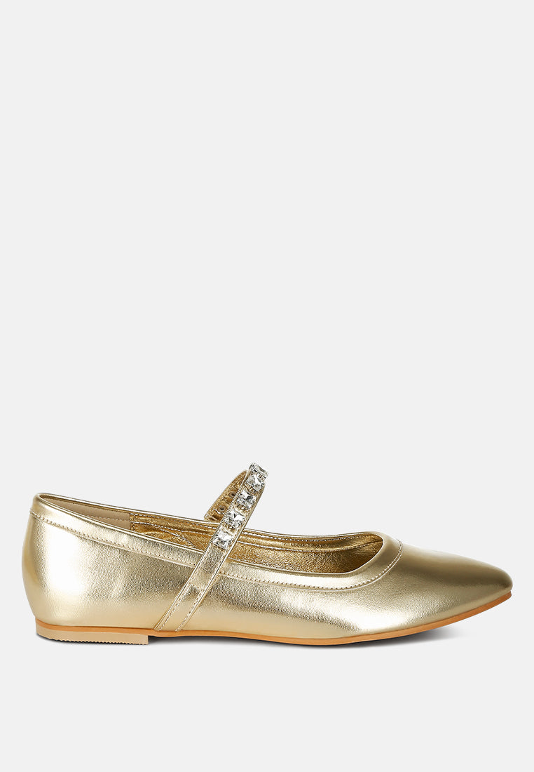 slim fit dress slacks Gold Metallic Loafers main image 0