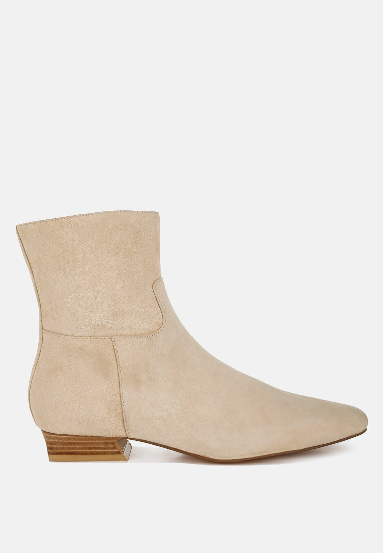 hakra flared heel suede boots#color_beige
