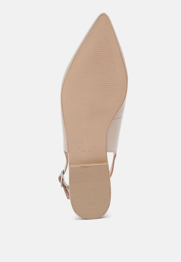 hocane genuine soft leather slingback sandals#color_beige