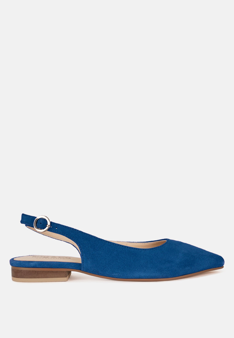 hocane real suede leather slingback sandals#color_blue