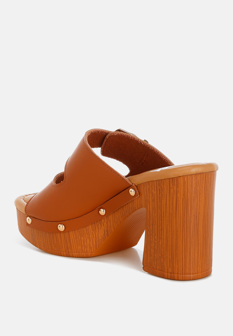kenna dual buckle strap sandals#color_tan