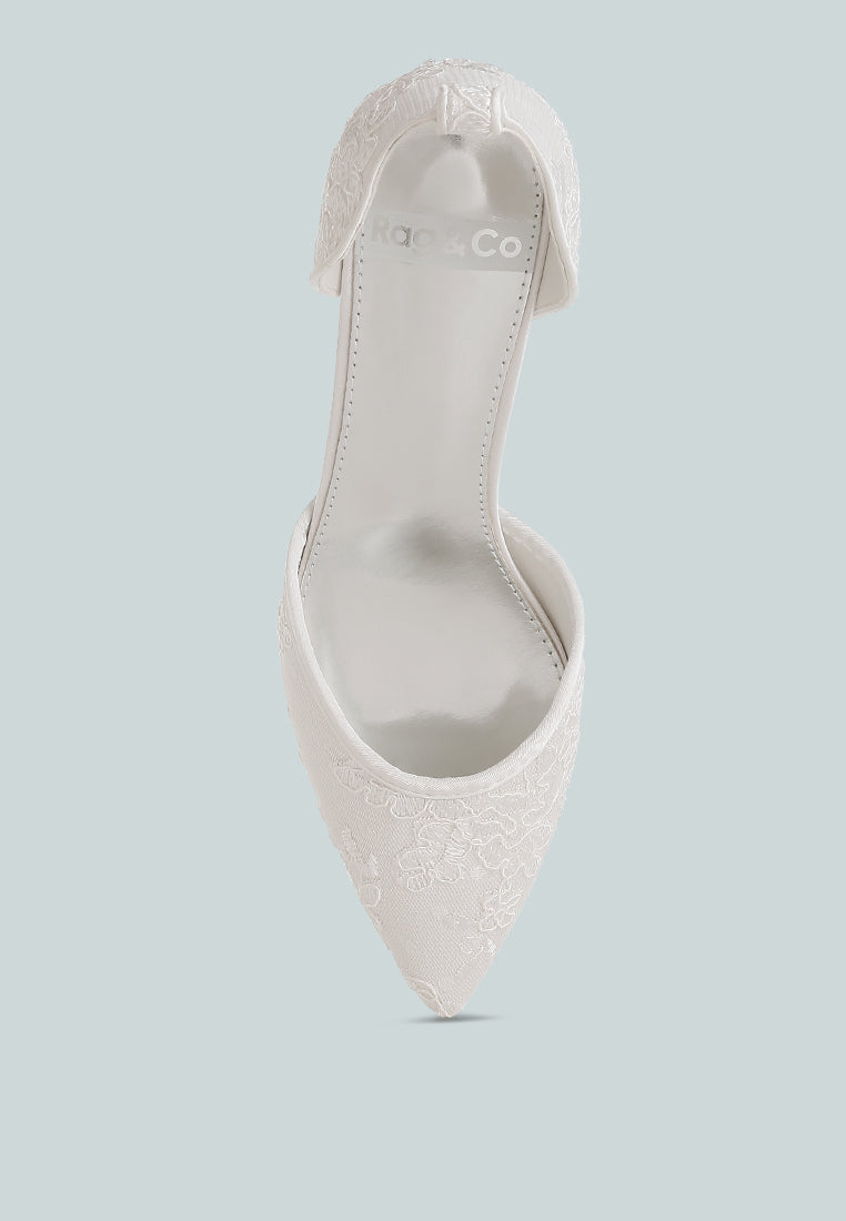 laika lace kitten heel sandals#color_white
