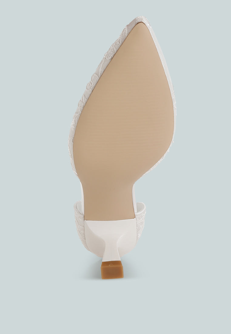 laika lace kitten heel sandals#color_white