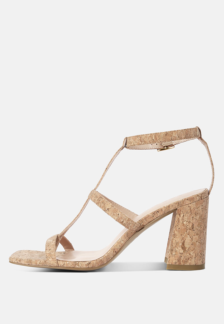 MIRABELLA Open Square Toe Block Heel Sandals in Natural#color_natural