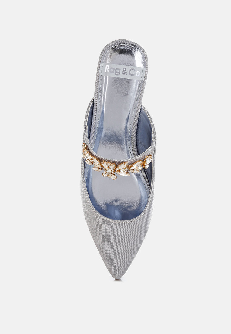 magnum diamante strap glitter mules#color_lilac