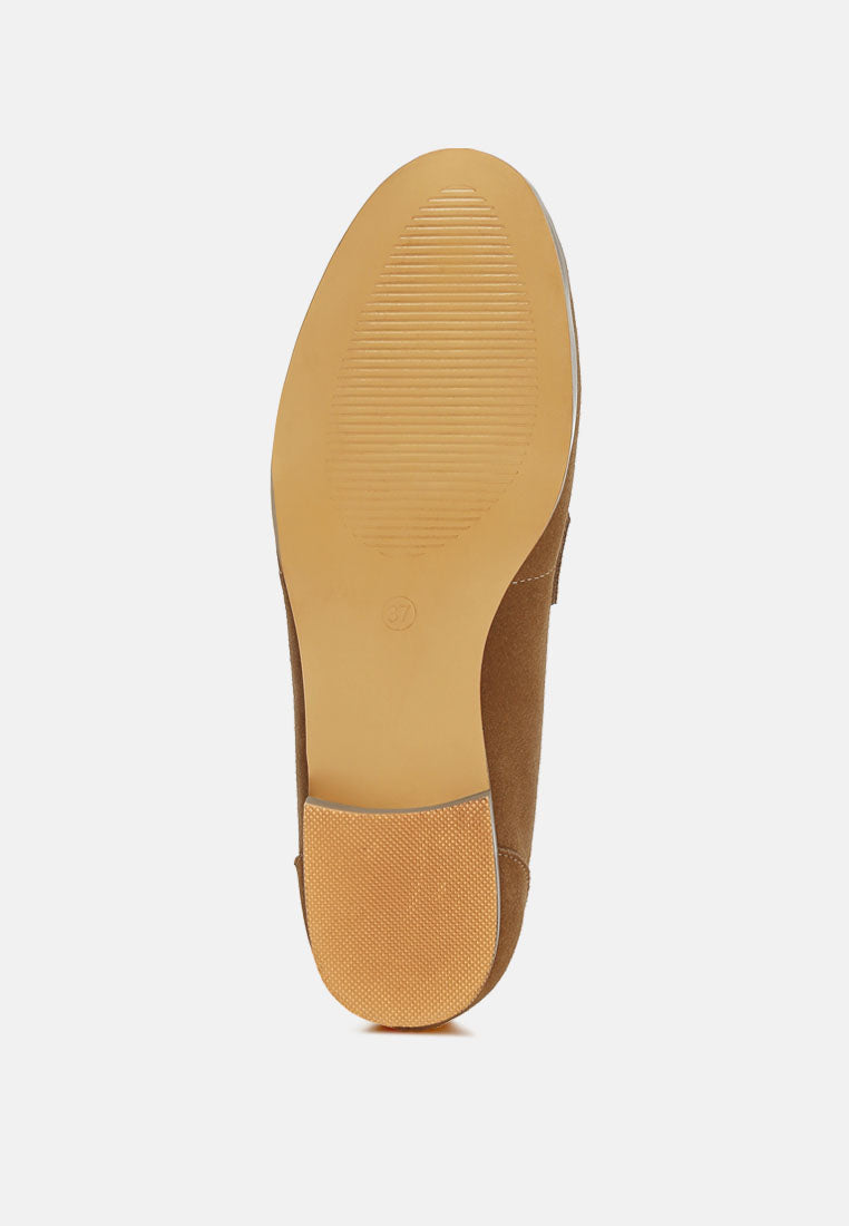 new ode rhinestone penny strap loafers#color_tan