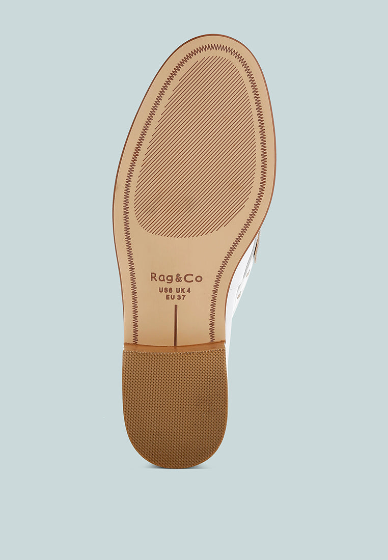 oglavia studs embellished leather loafers#color_white