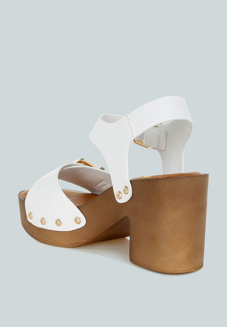 ompasa genuine leather clog sandals#color_white