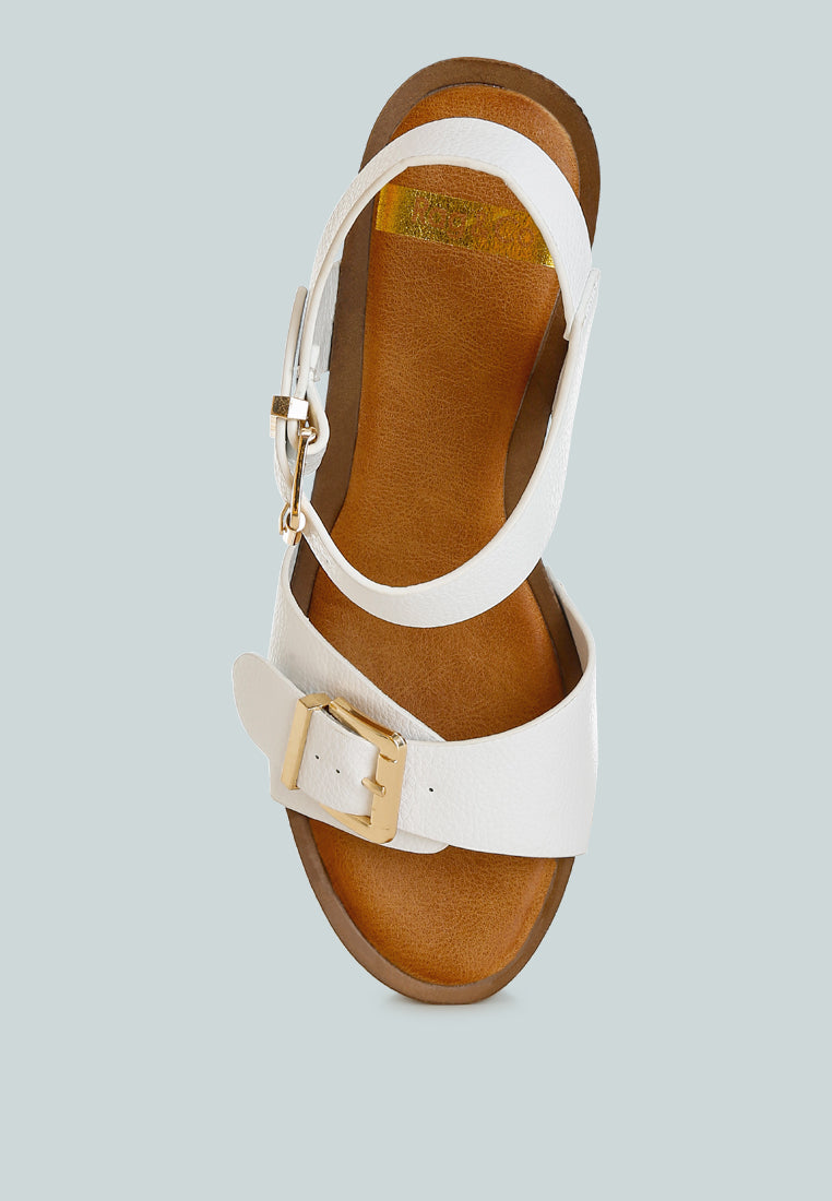 ompasa genuine leather clog sandals#color_white
