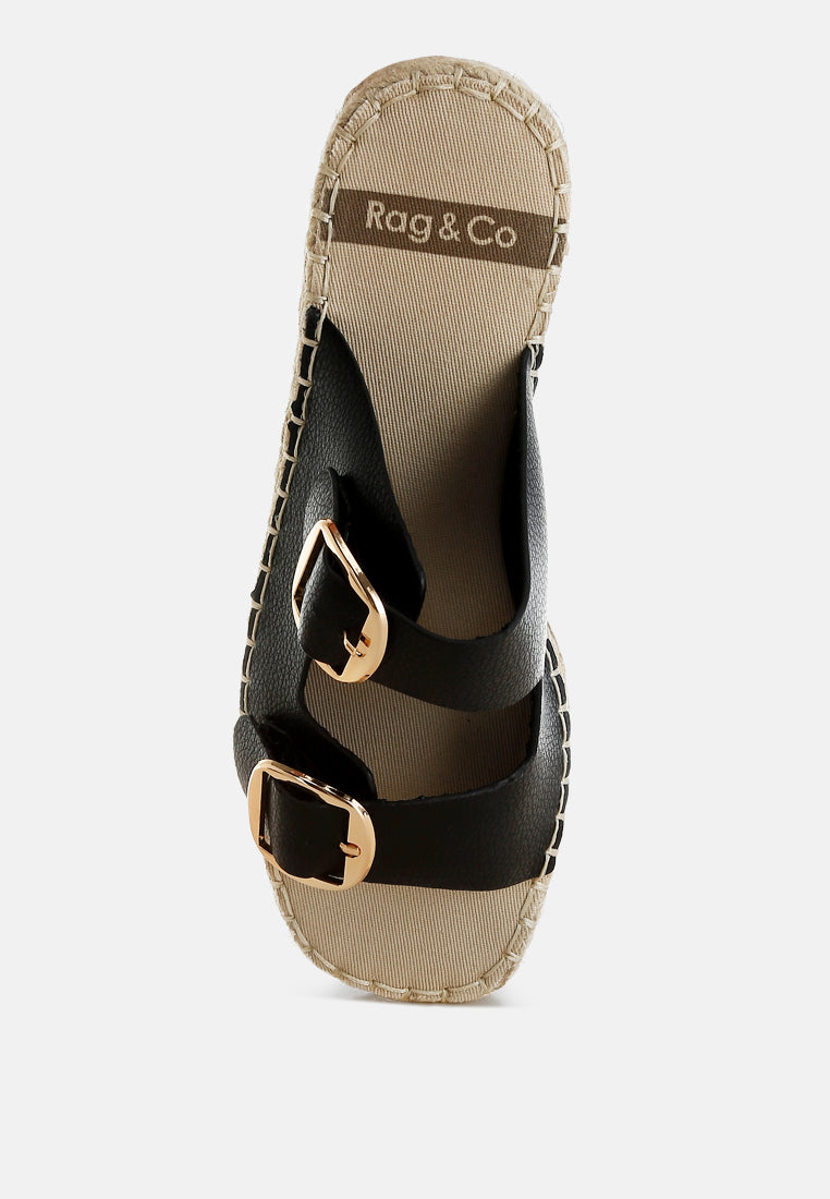 palala genuine soft leather square toe espadrilles#color_black