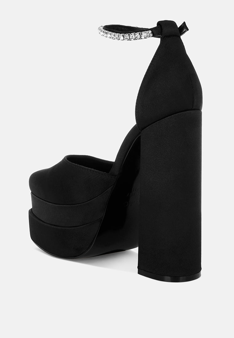 Sandalias MARTINI Latte Sky con plataforma alta