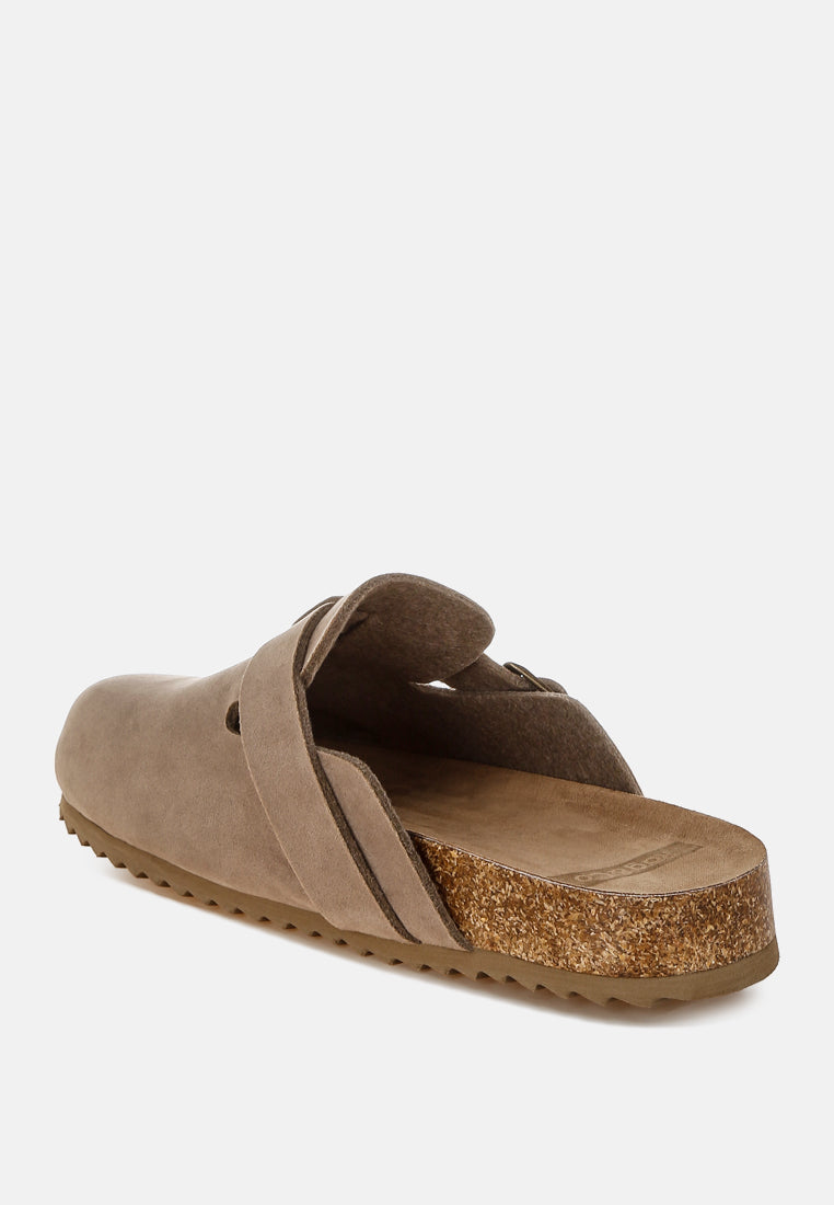 ratiha buckle accent slip-on footbed mules#color_taupe
