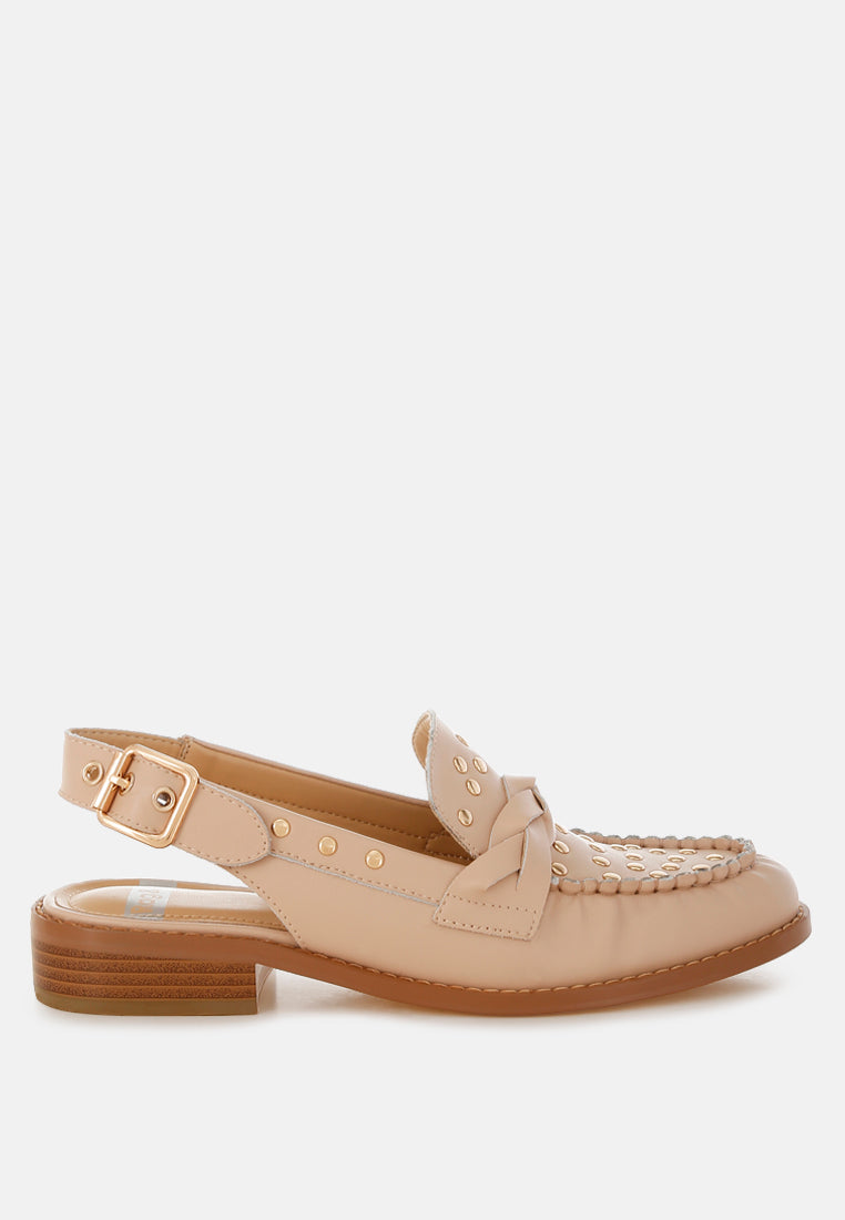 remykin braided penny strap loafers#color_beige