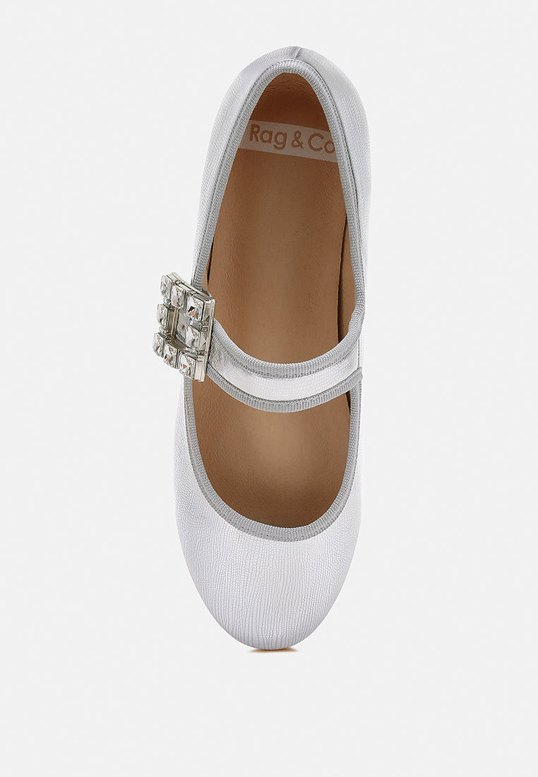 upstage brooch mary jane sandals#color_silver