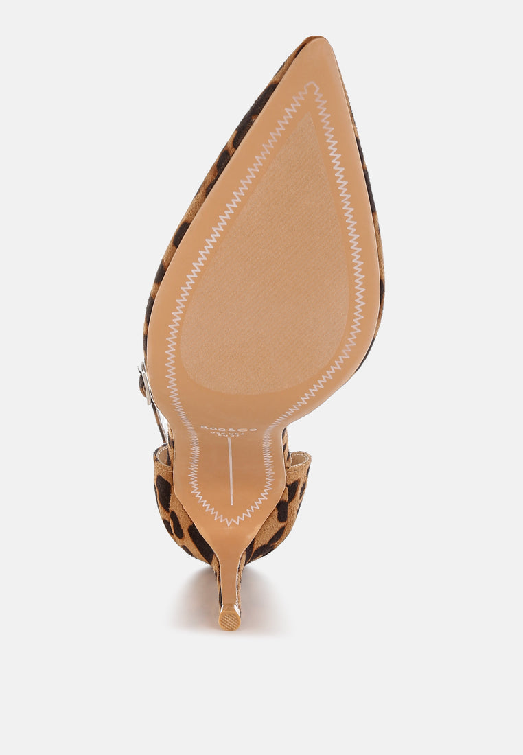 ushra microfiber stiletto sandals#color_leopard