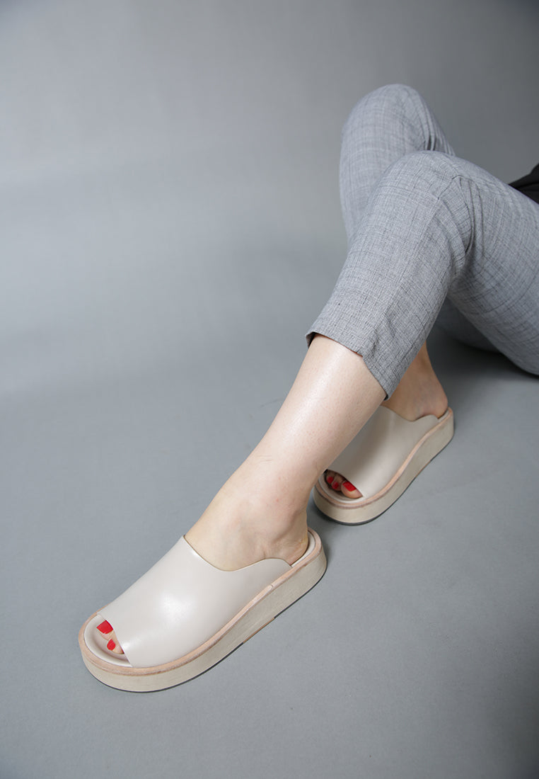 JOLIE Nude Platform Slip-On-Nude