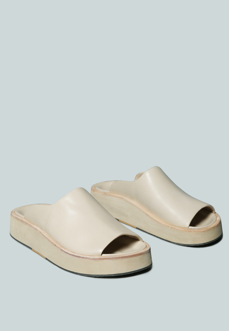 JOLIE Nude Platform Slip-On-Nude
