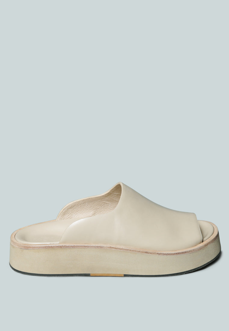 JOLIE Nude Platform Slip-On-Nude