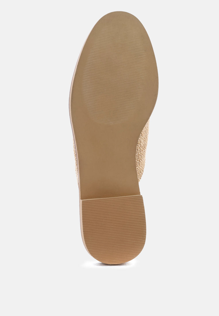 LIA Camel Canvas Mules-Camel