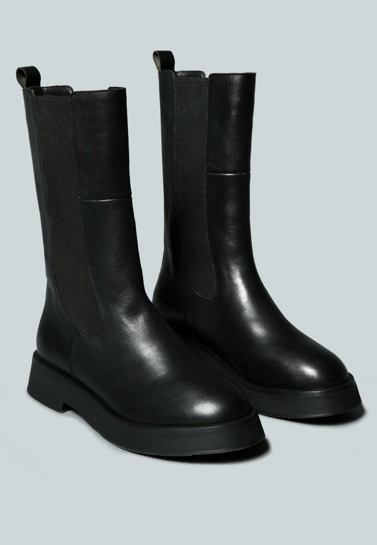 MILLER Chelsea Classic Black Boot_Black