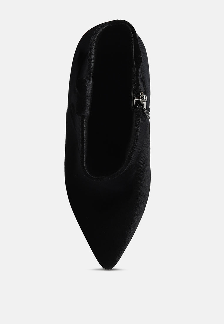 nat love black velvet cow girl boot#color_Black