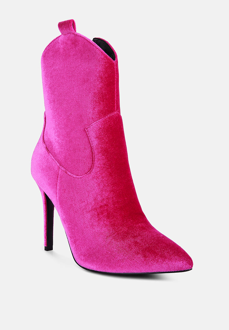 nat love fuchsia velvet cow girl boot#color_fuchsia