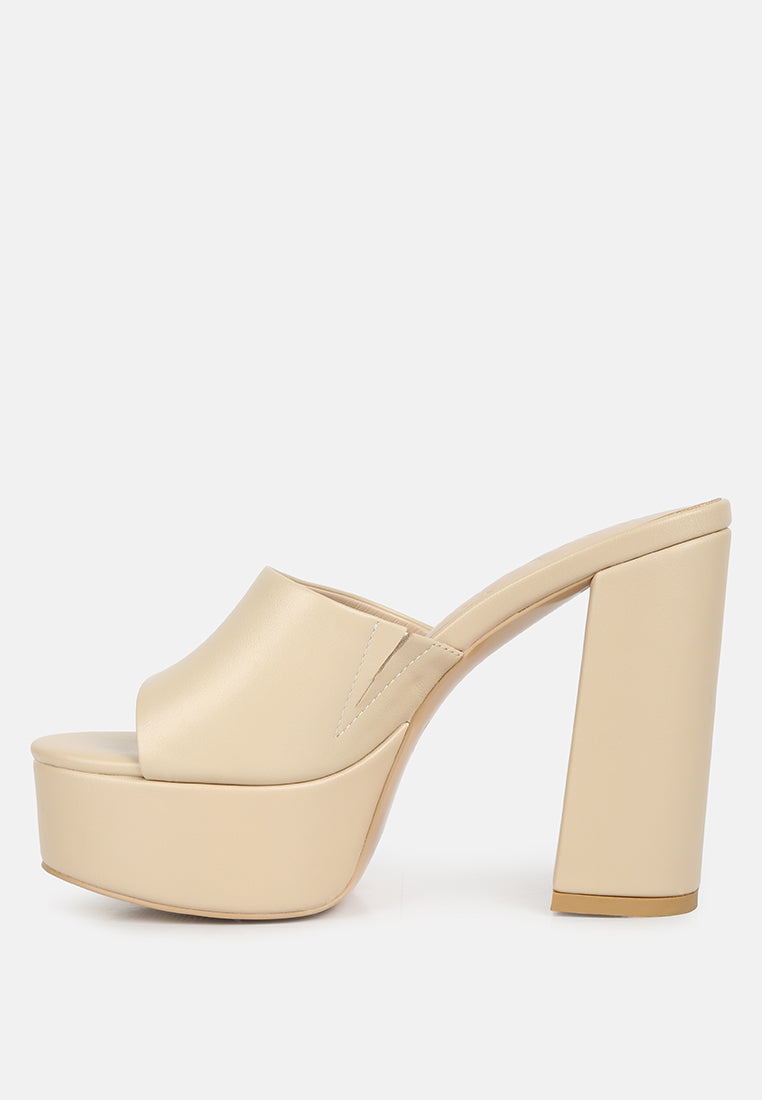 SHURI Open Toe High Block Heel Sandals in Beige#color_beige