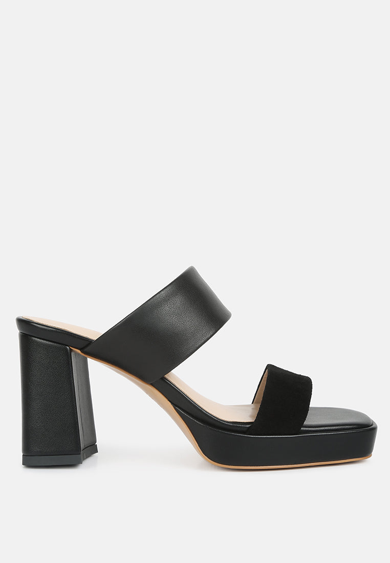 eddlia slip on platform sandals in Black#color_black