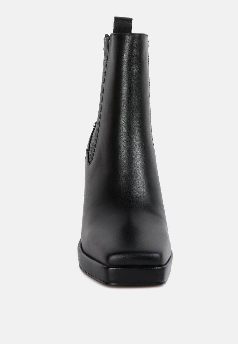 grape vine high heeled leather boot in black#color_black