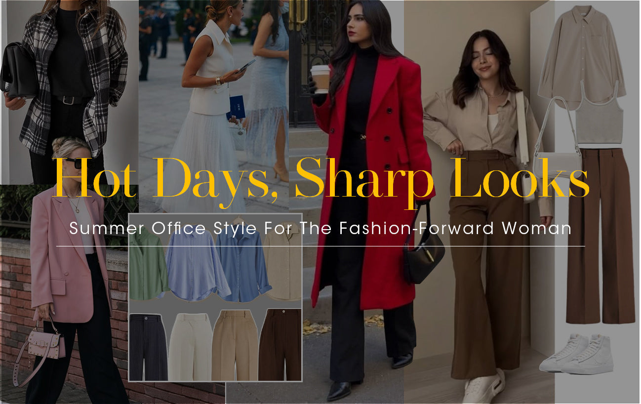 Hot Days, Sharp Looks: Summer Office Style For The Fashion-Forward Woman