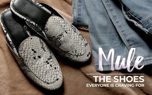 Mule - the shoes everyone is craving for