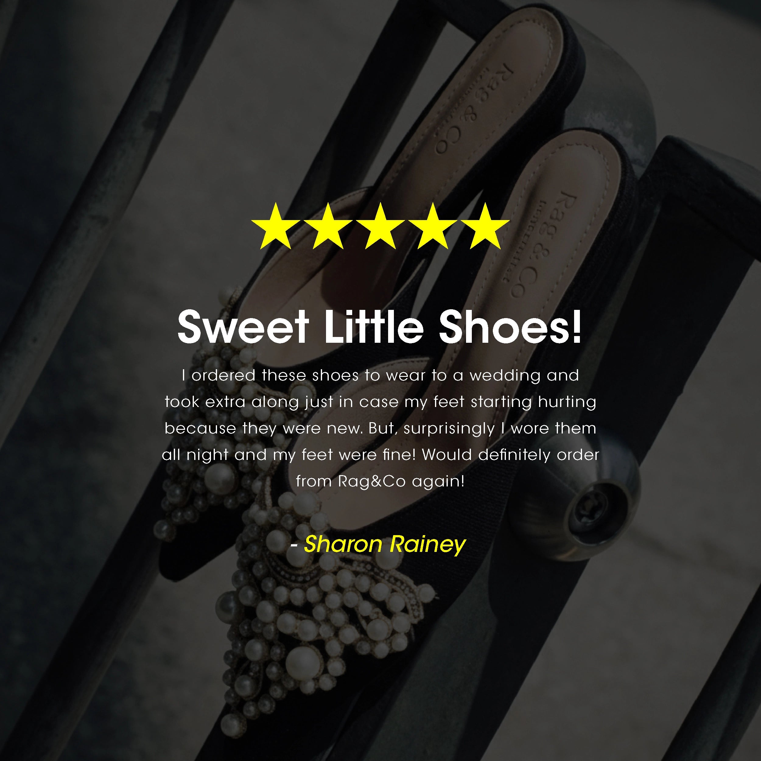 ASTRE Pearl Embellished Shimmer Mules In Black