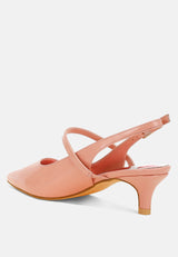 abloom kitten heel slingback sandals#color_pink