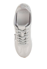 astylos metallic faux leather sneakers#color_silver