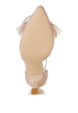 cadell bow detail satin sandals#color_beige