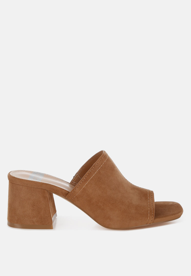 citarum real suede leather slip ons#color_tan