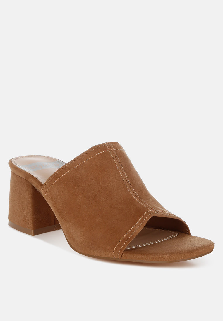 citarum real suede leather slip ons#color_tan