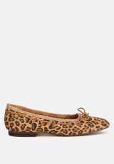 darlow drawstring bow ballerinas#color_leopard