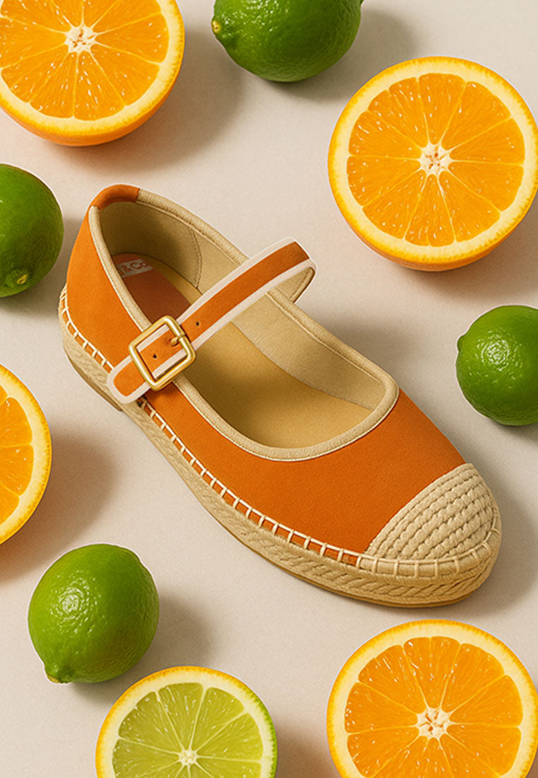 bolean soft suede leather mary jane espadrilles#color_tan