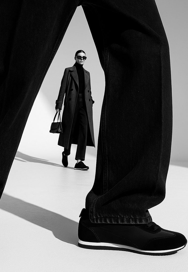 pattens suede sneakers#color_black