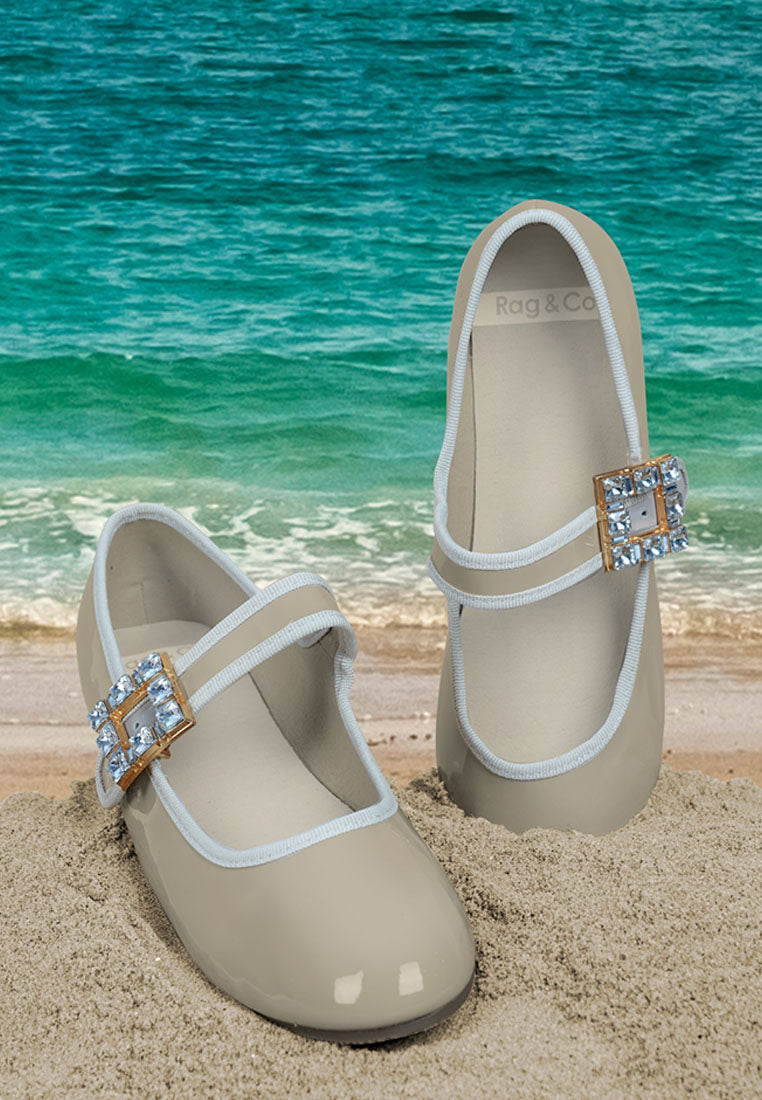 upstage brooch mary jane sandals#color_beige