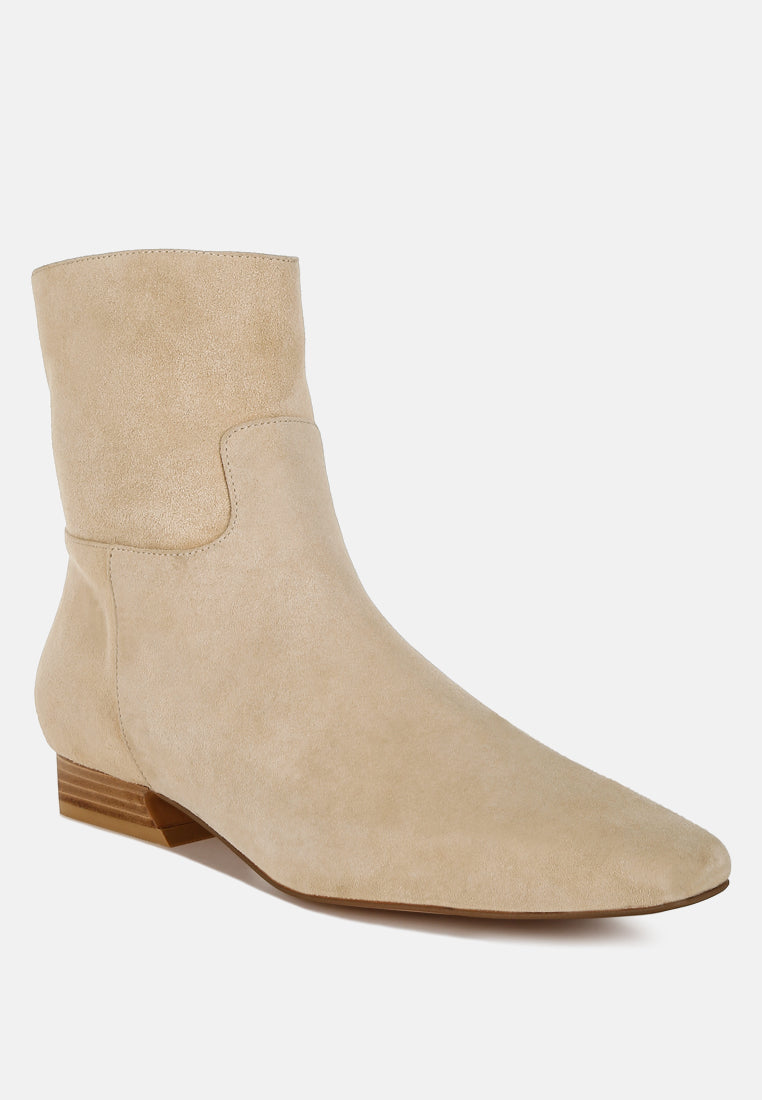 hakra flared heel suede boots#color_beige