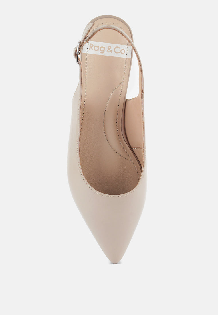 hocane genuine soft leather slingback sandals#color_beige