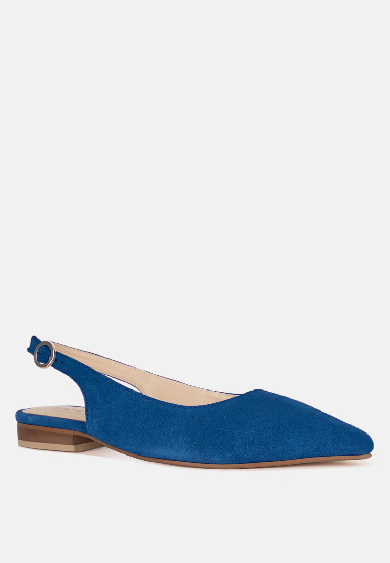 hocane real suede leather slingback sandals#color_blue