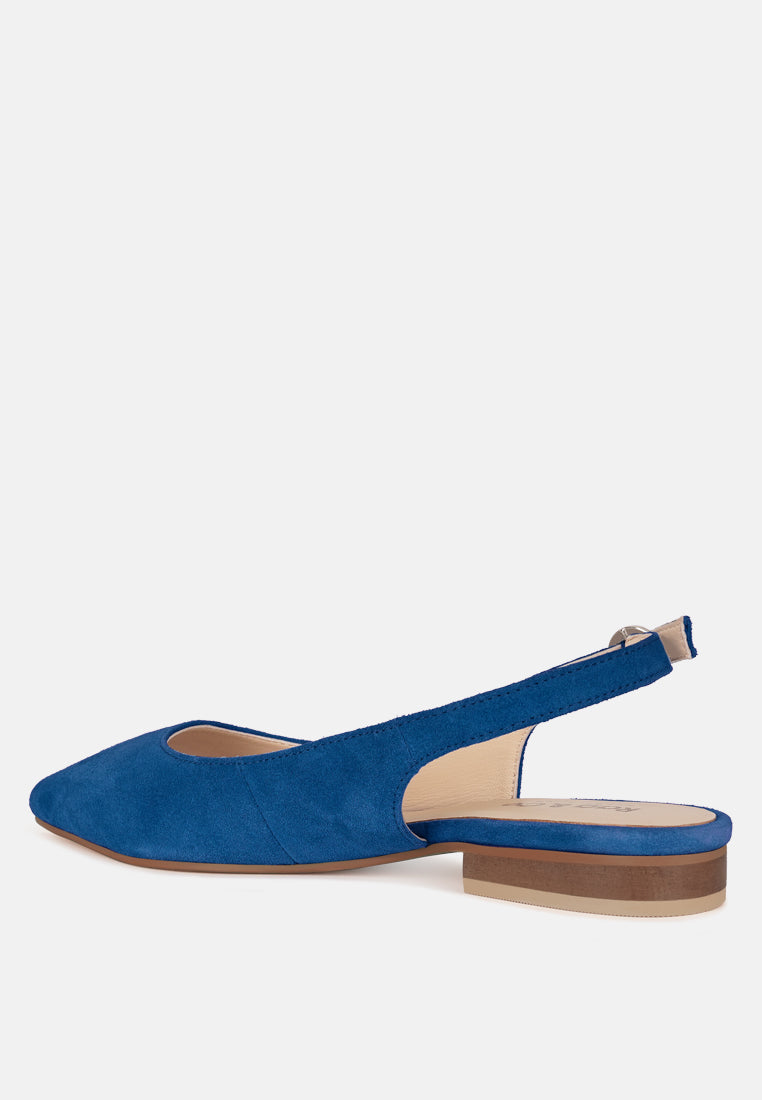 hocane real suede leather slingback sandals#color_blue