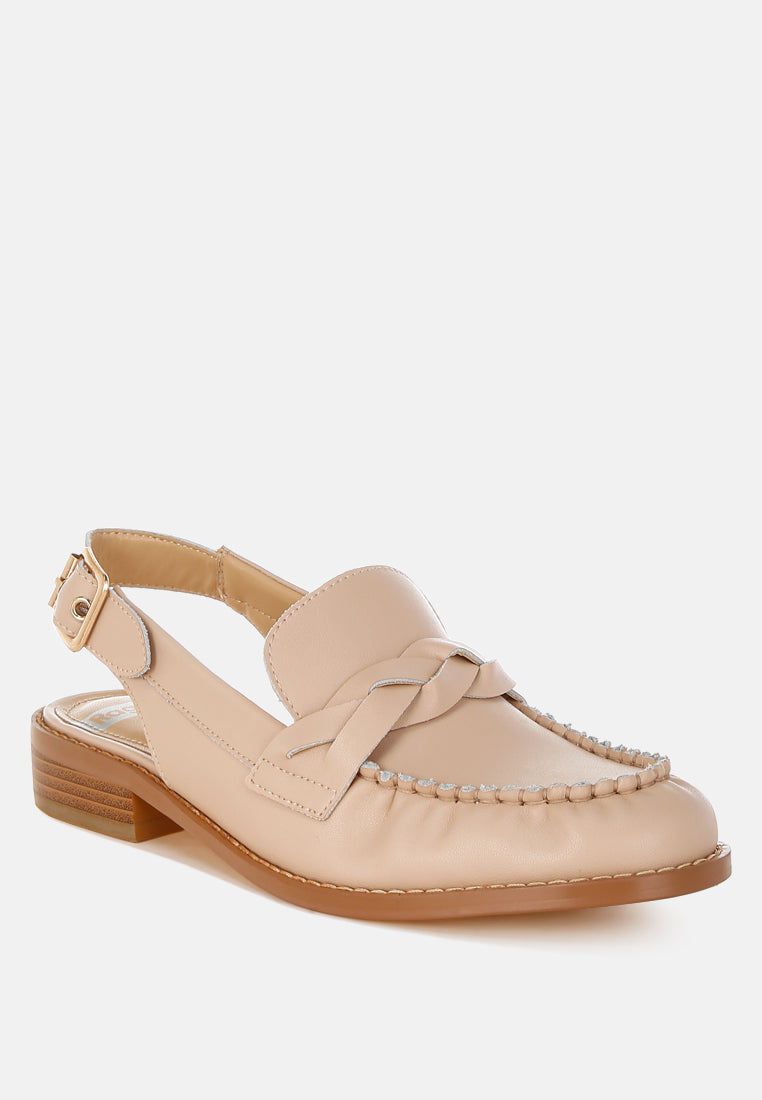 jemykin genuine leather loafer sandals#color_beige